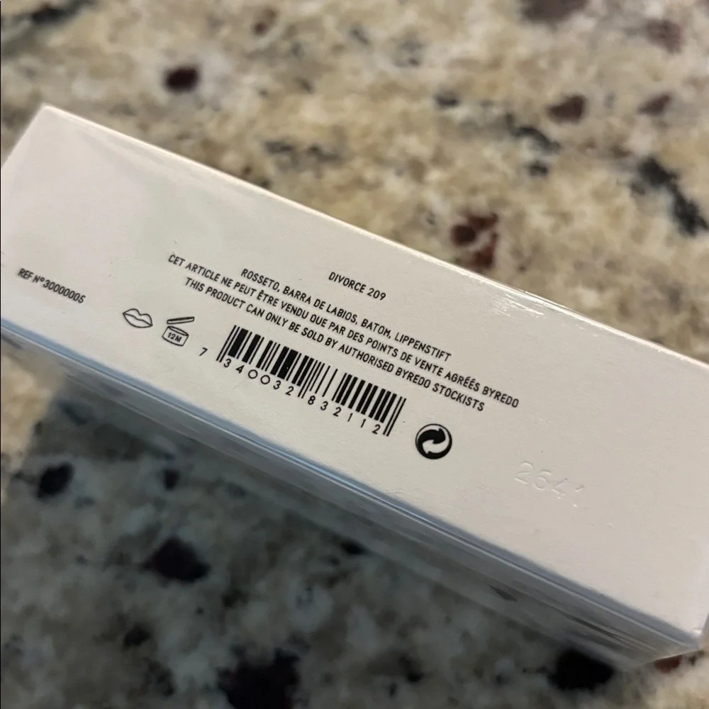 Byredo Divorce Lipstick Red Orange Satin New